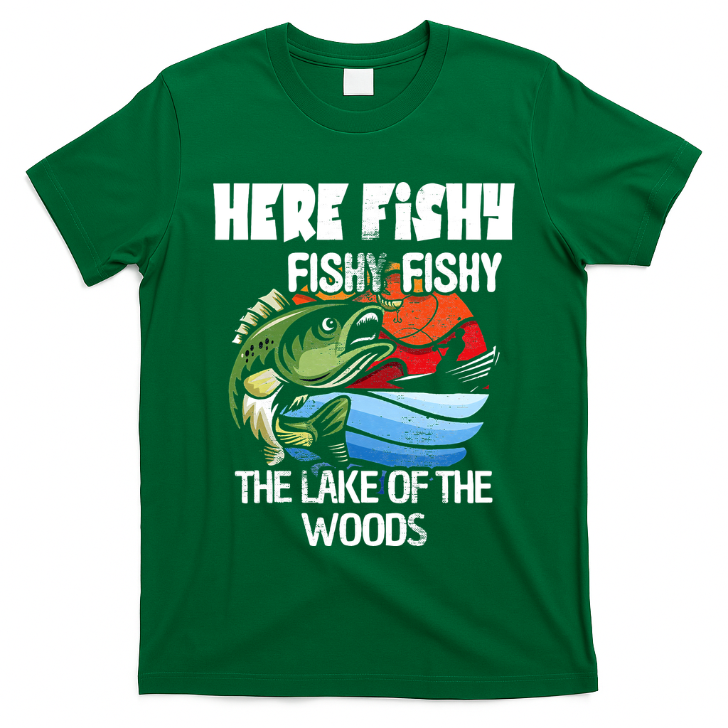 the lake of the woods Funny Fishing T-Shirt
