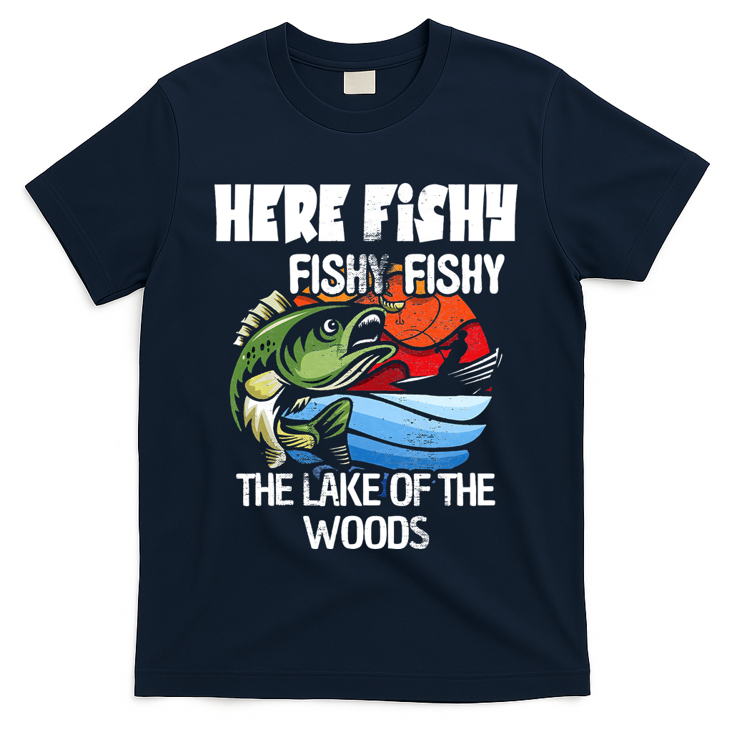 the lake of the woods Funny Fishing T-Shirt