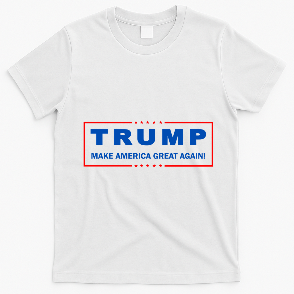 Donald Trump Election Make America Great Again T-Shirt - White