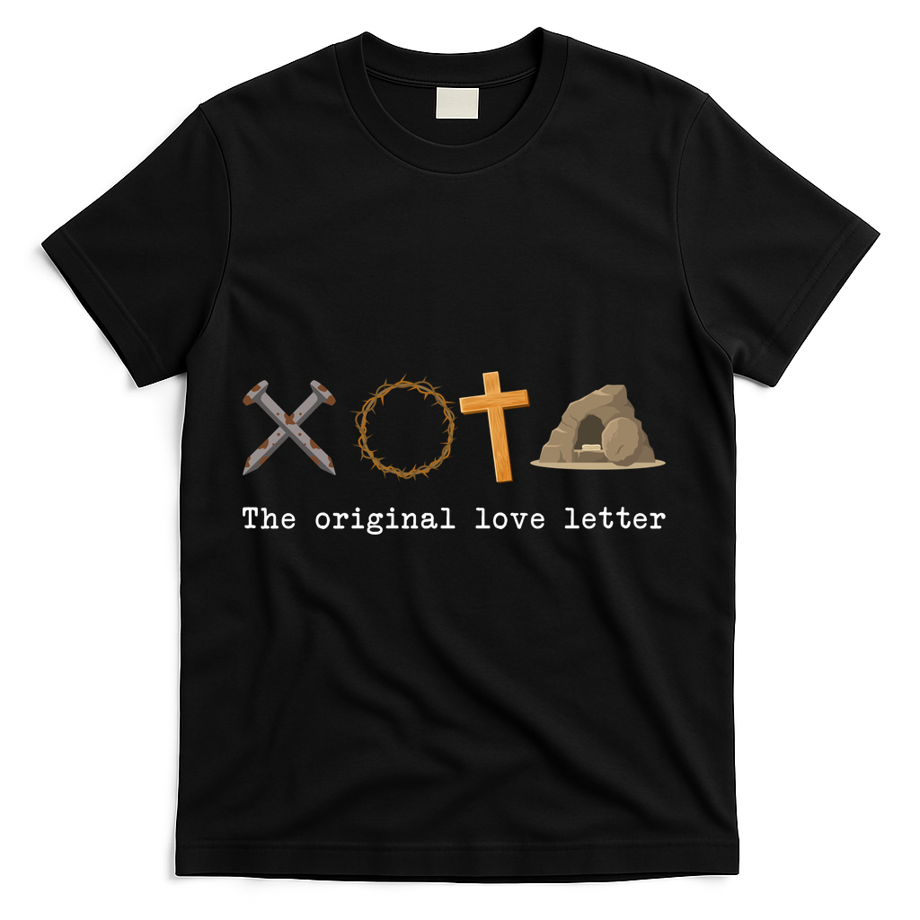 The Original Love Letter T-Shirt - Black