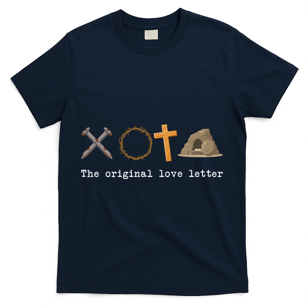 The Original Love Letter T-Shirt - Navy