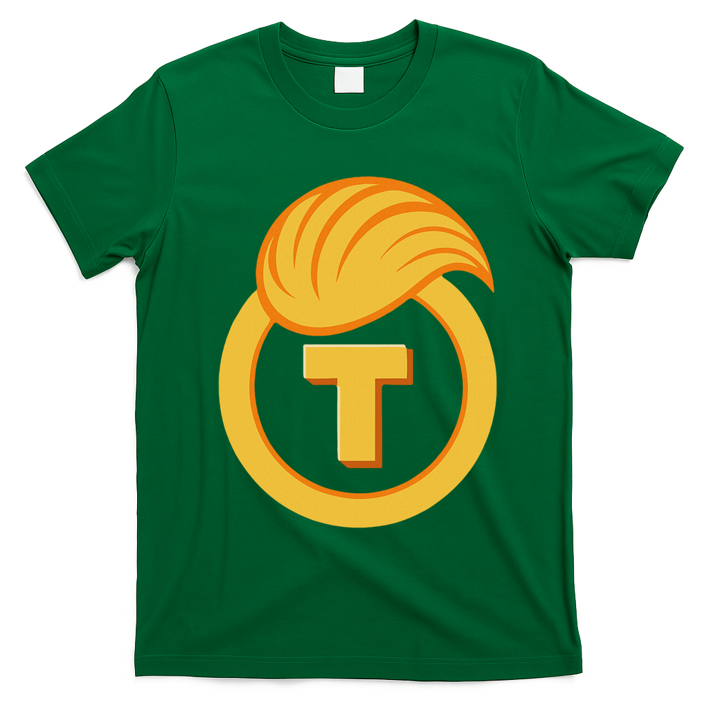 Trump Official Meme Coin Crypto President T-Shirt - Irish Green