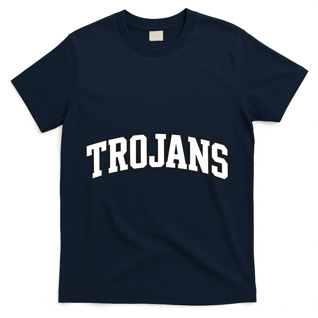 Trojans Sports Arc T-Shirt - Navy