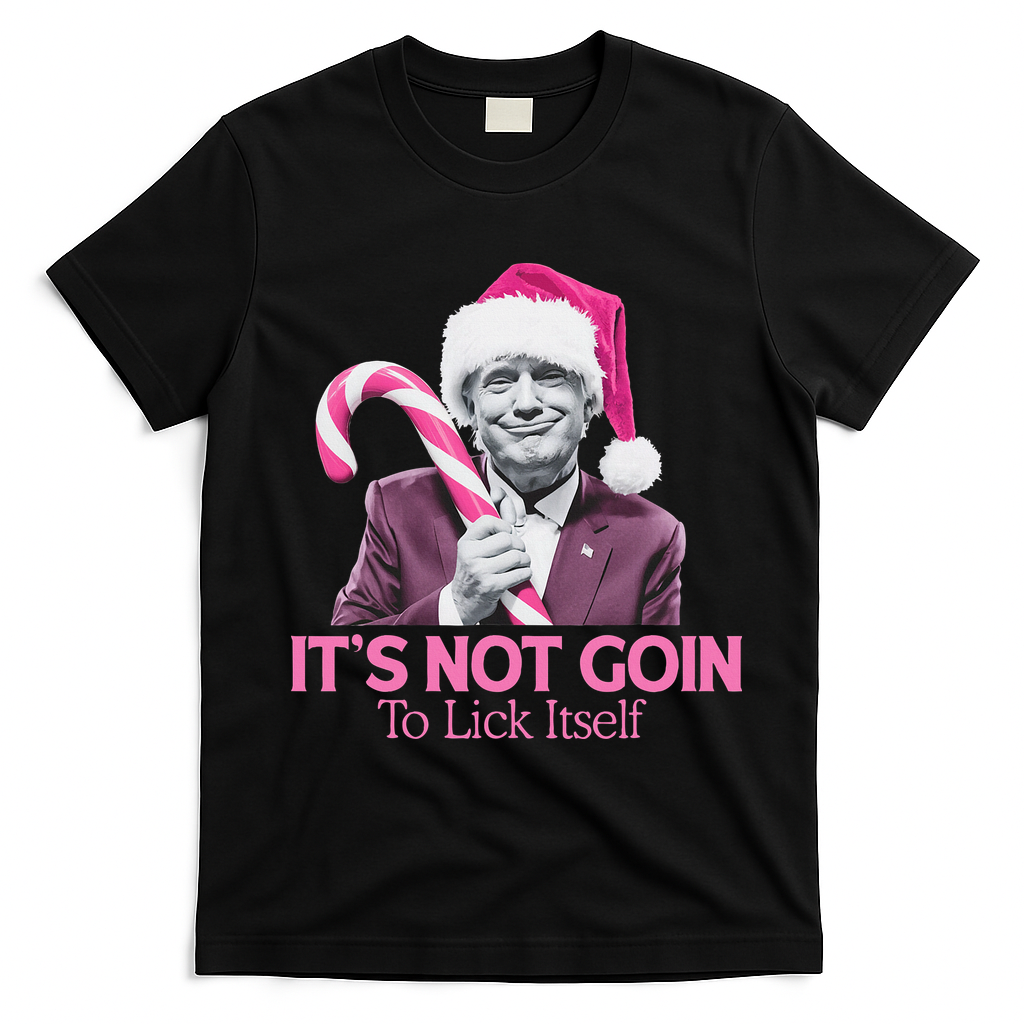 Trump Santa Christmas Maga Holiday T-Shirt - Black