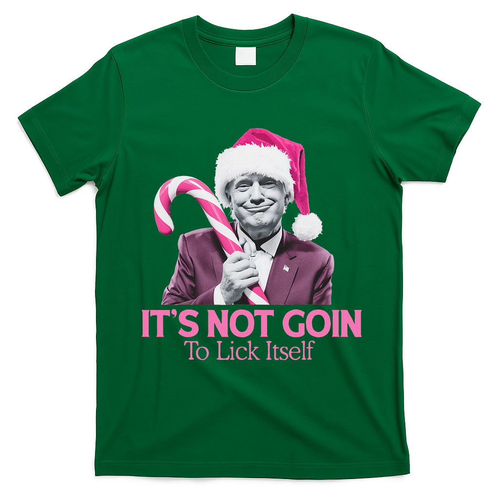 Trump Santa Christmas Maga Holiday T-Shirt - Irish Green