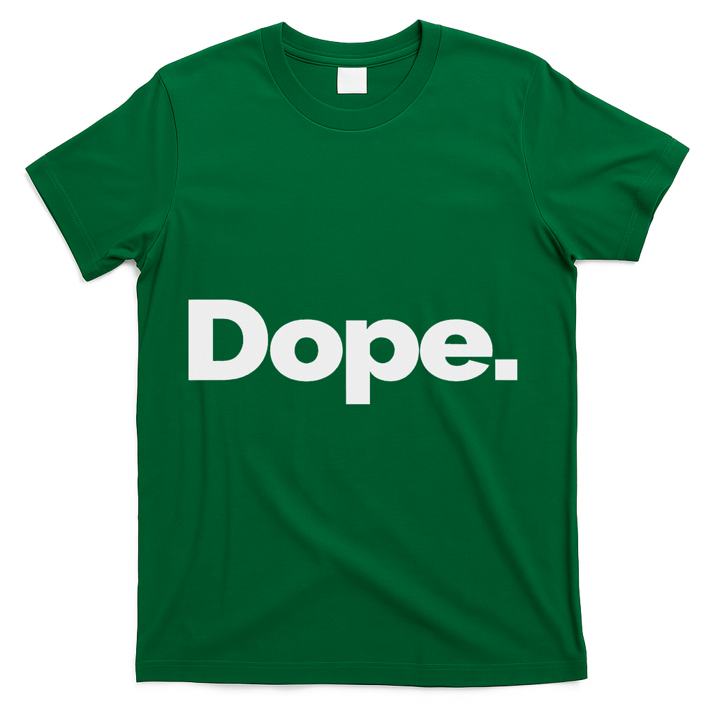 That Says Dope T-Shirt - Green