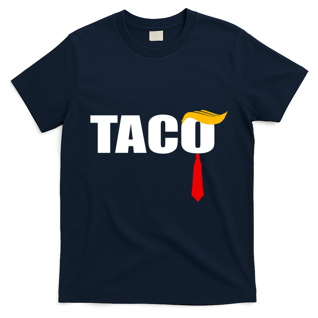 Taco Trump T-Shirt - Navy Blue