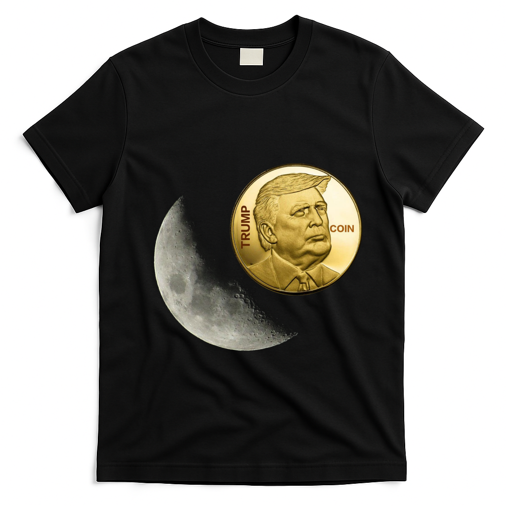 $Trump To The Moon T-Shirt - Black