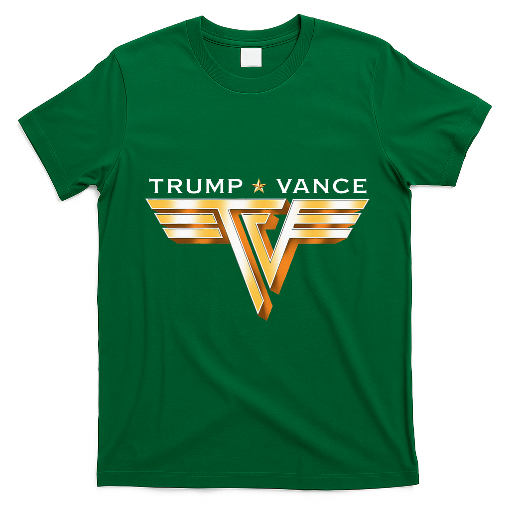 Trump Vance T-Shirt - Irish Green