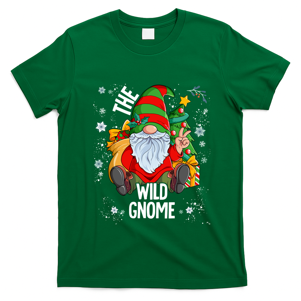The Wild Gnome Swea T-Shirt - Irish Green