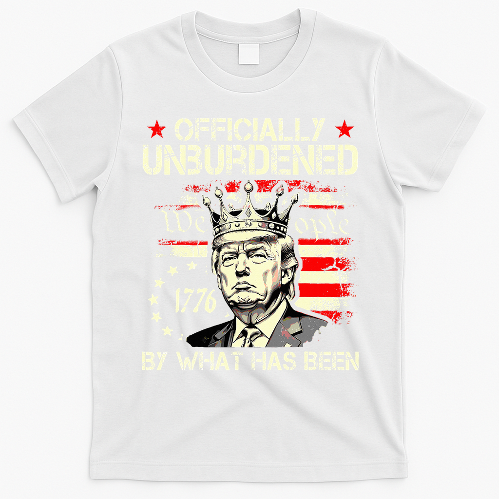 Unburdened By What Has Been Trump Victory T-Shirt - White