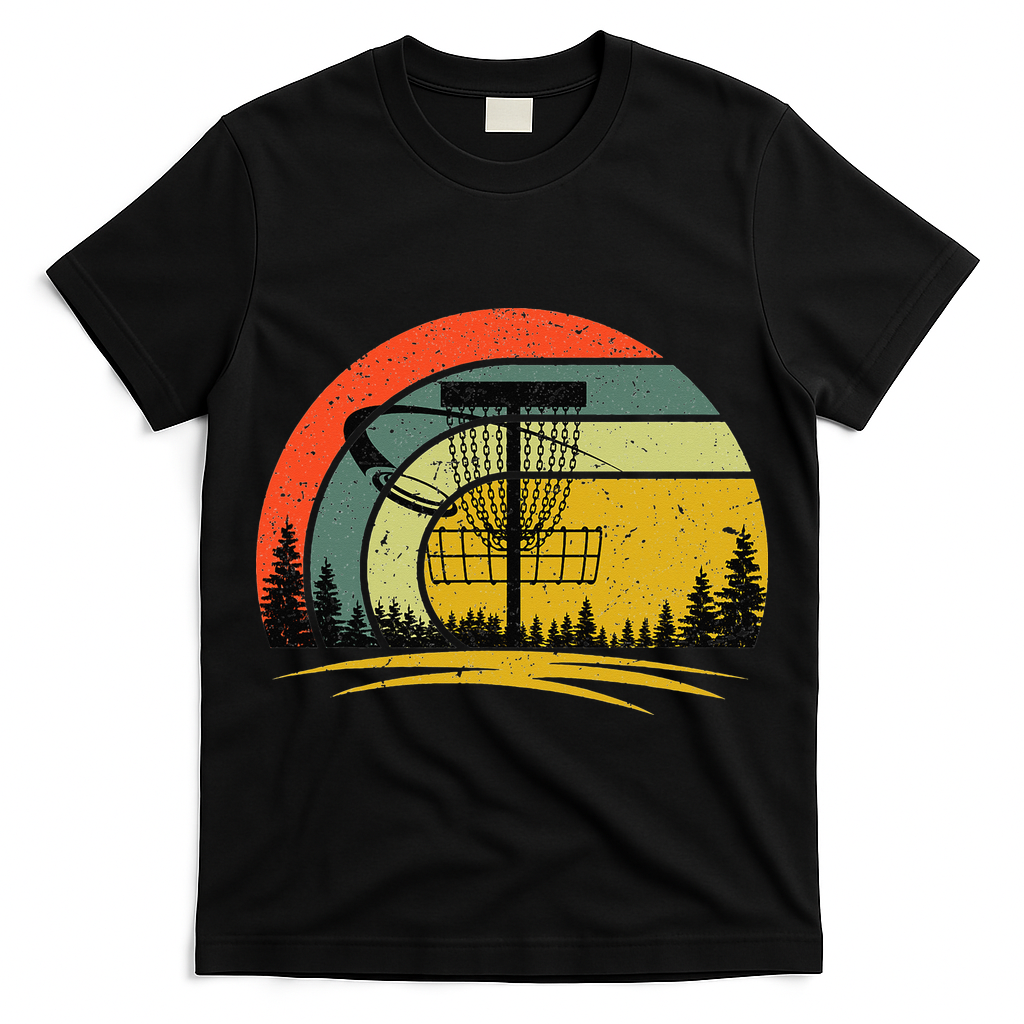 Vintage Disc Golf Frolf Flying Disc Golf T-Shirt