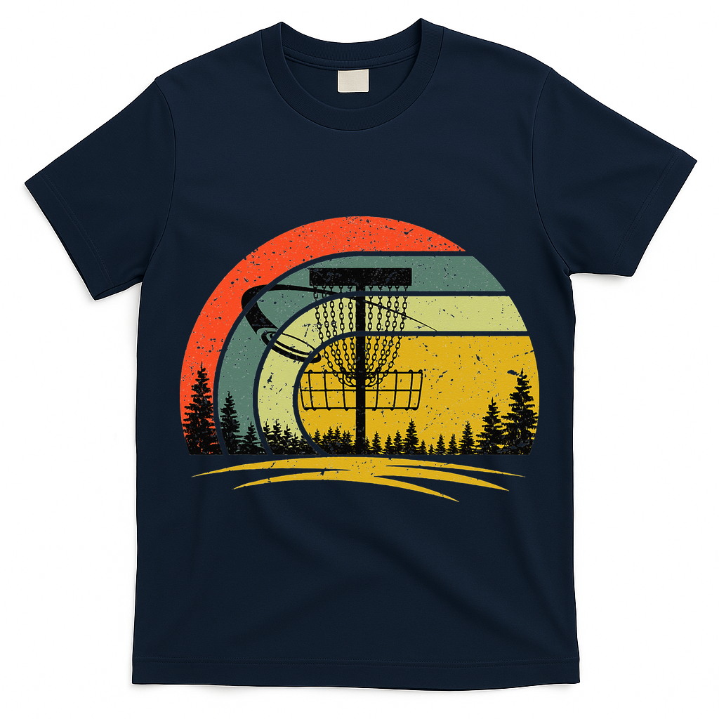 Vintage Disc Golf Frolf Flying Disc Golf T-Shirt