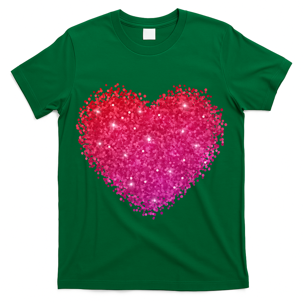 Valentines Day Love Heart Cute Romantic Gift T-Shirt