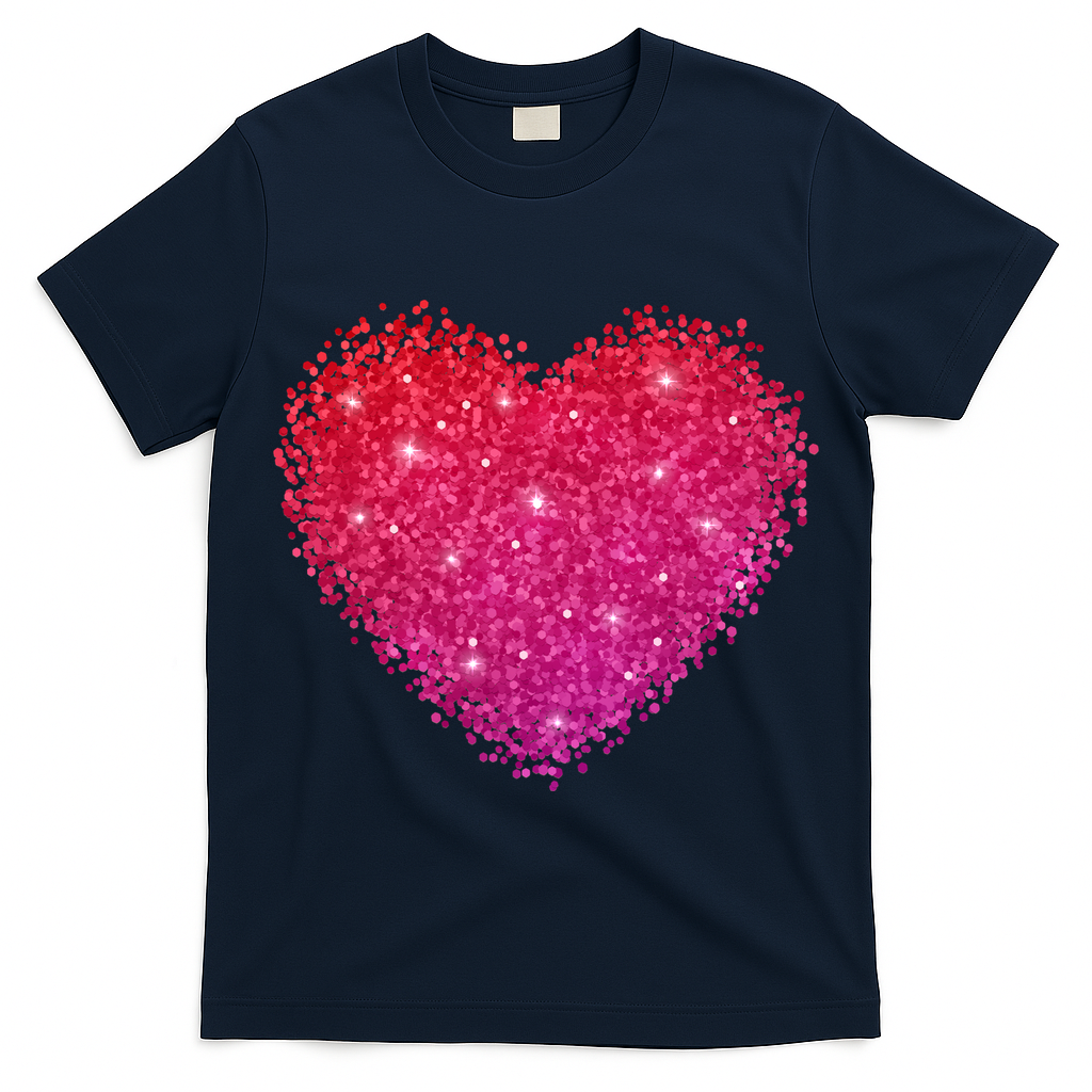 Valentines Day Love Heart Cute Romantic Gift T-Shirt