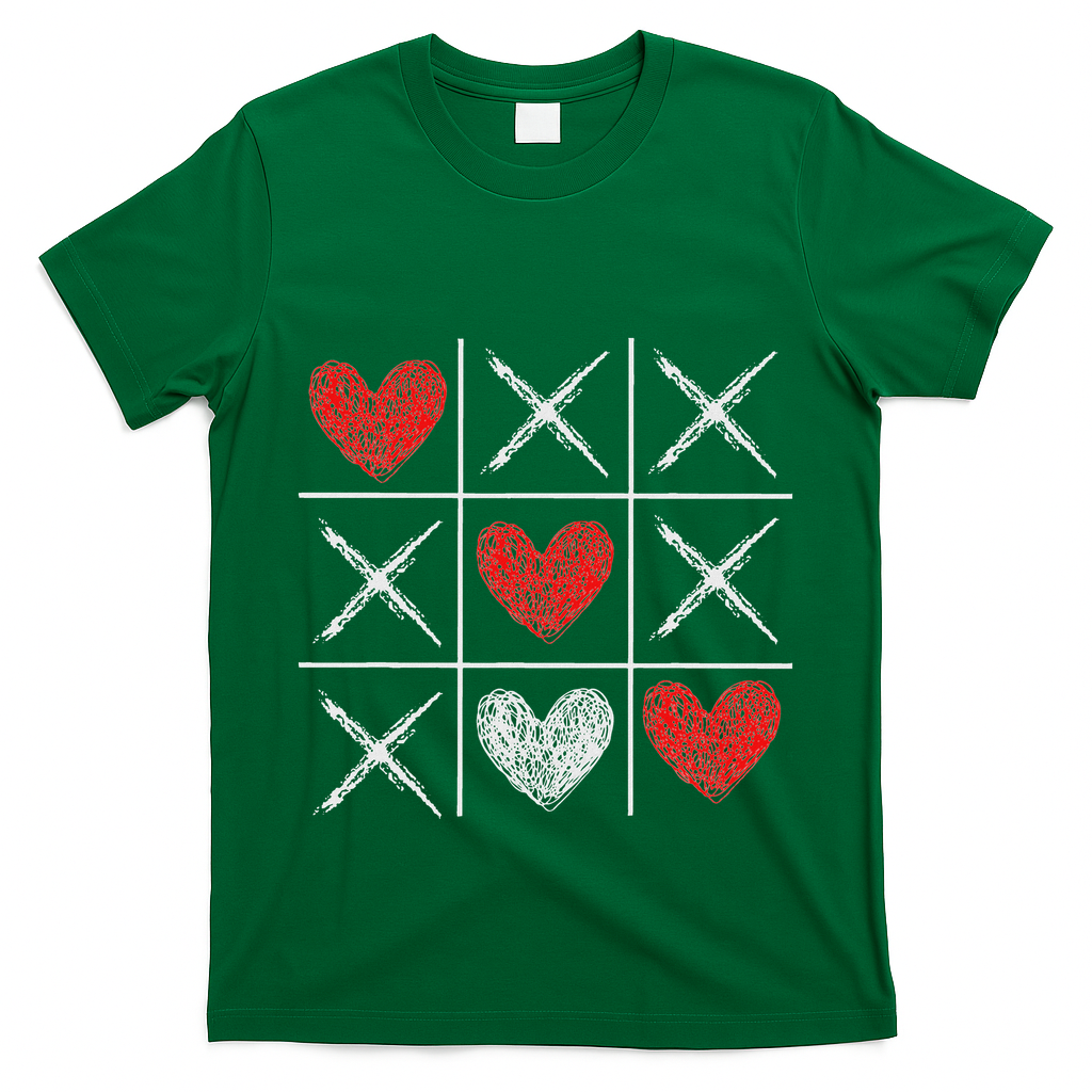 Valentines Day Tic Tac Toe Xo Xo T-Shirt