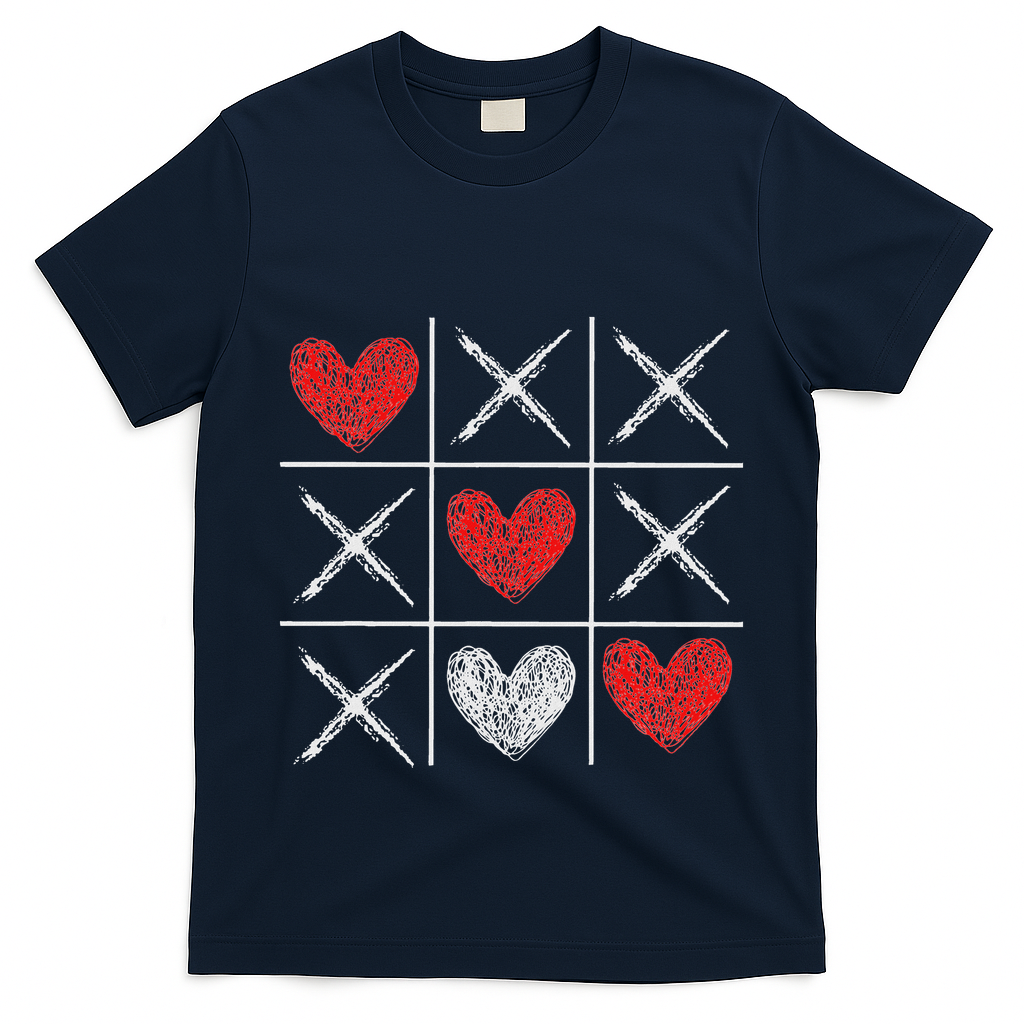 Valentines Day Tic Tac Toe Xo Xo T-Shirt