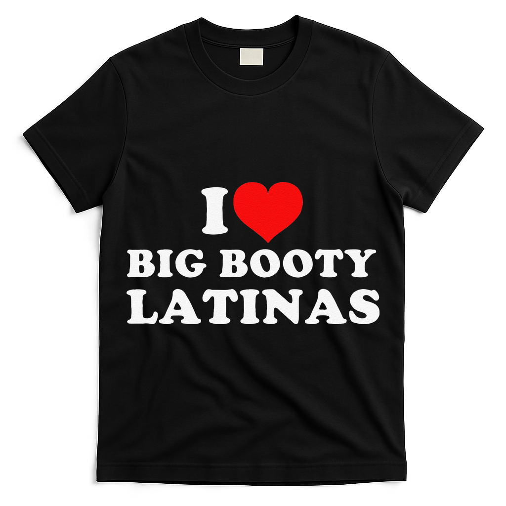 Valentine Funny I Love Boobies Heart Souvenir T-Shirt