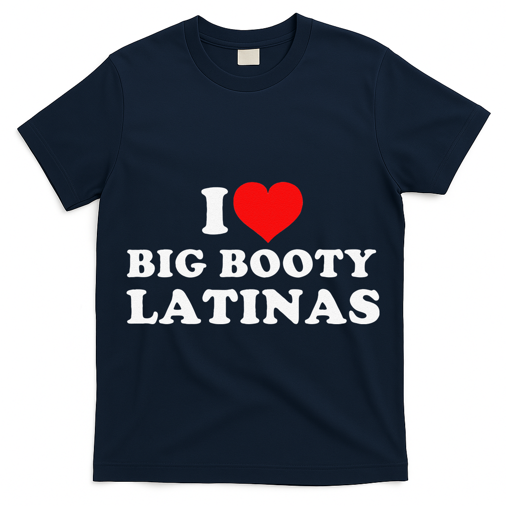 Valentine Funny I Love Boobies Heart Souvenir T-Shirt