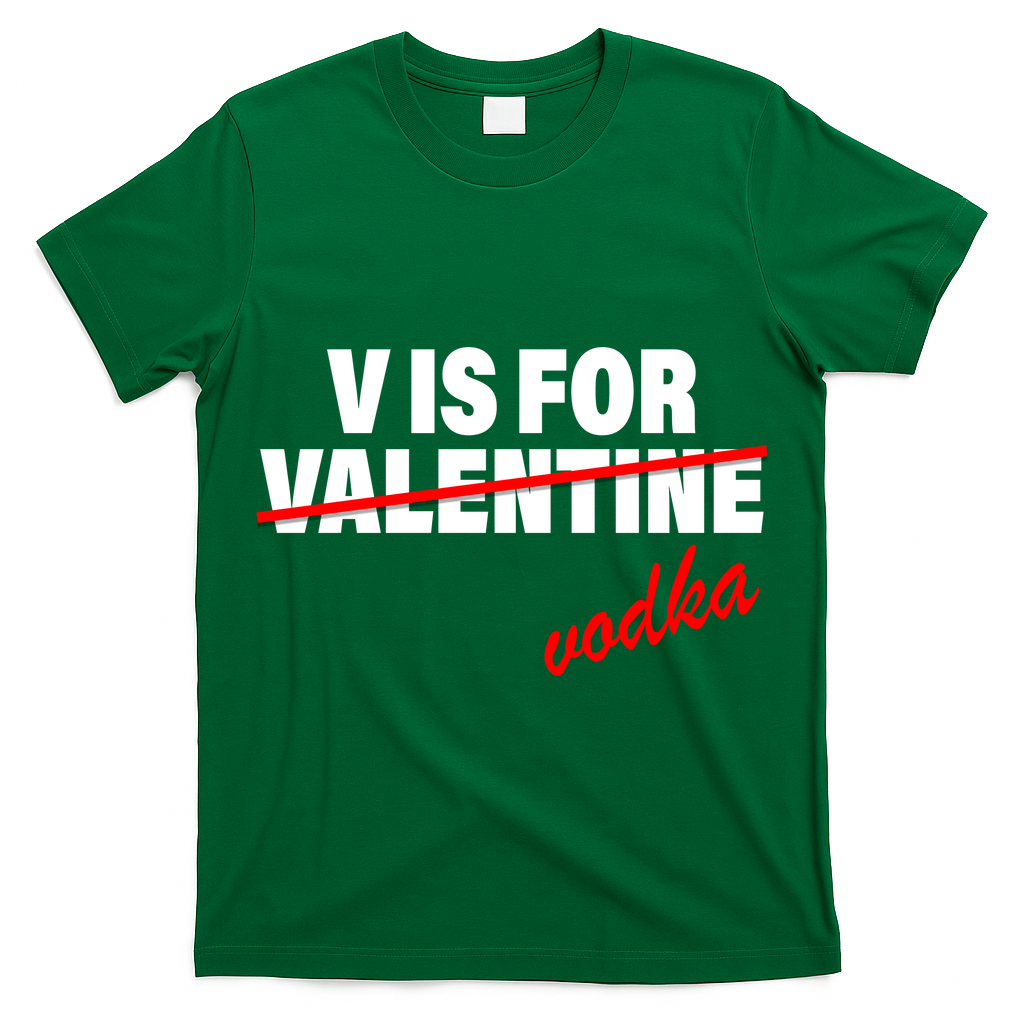 V Is For Val VODKA T-Shirt