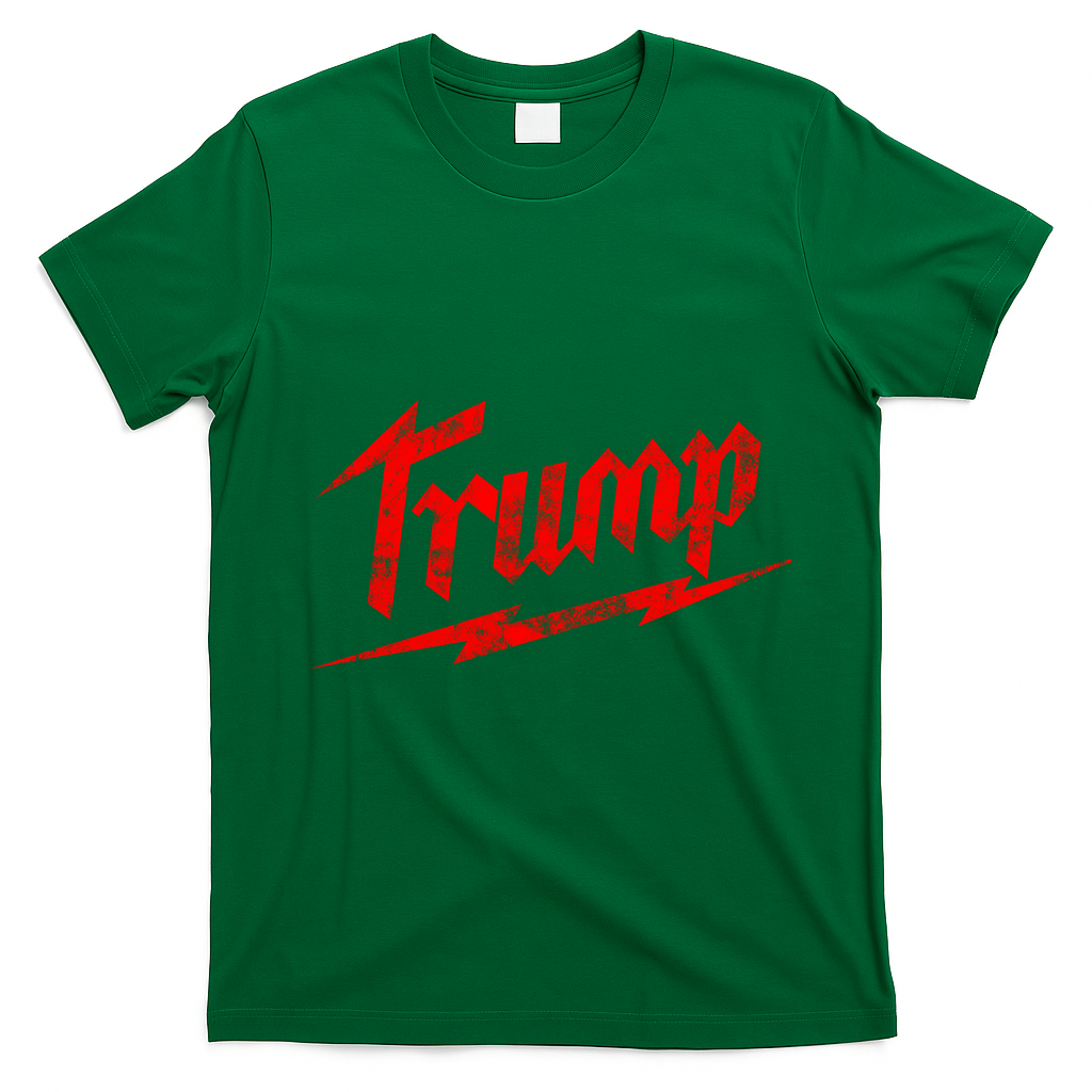 Vintage Trump Lightening Style T-Shirt - Irish Green
