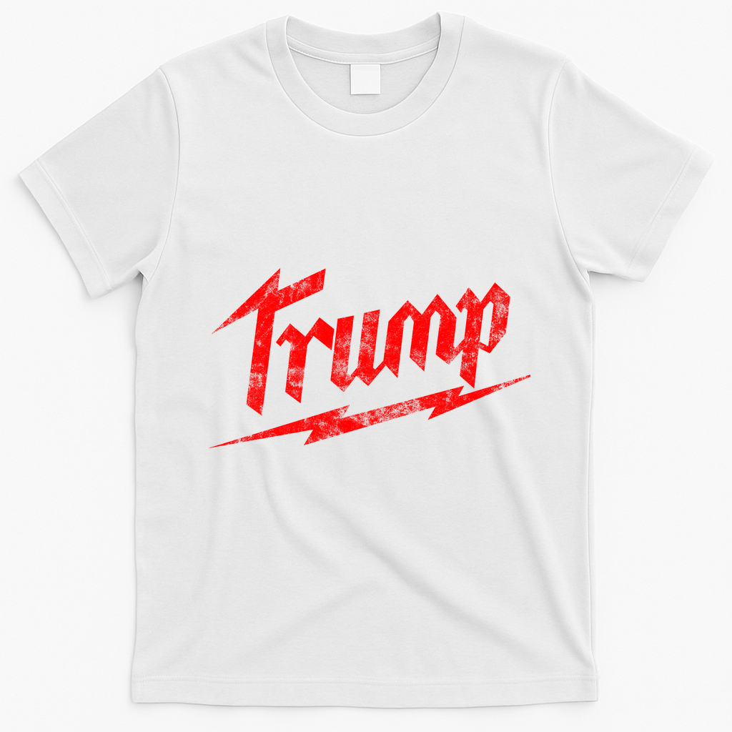 Vintage Trump Lightening Style T-Shirt - White