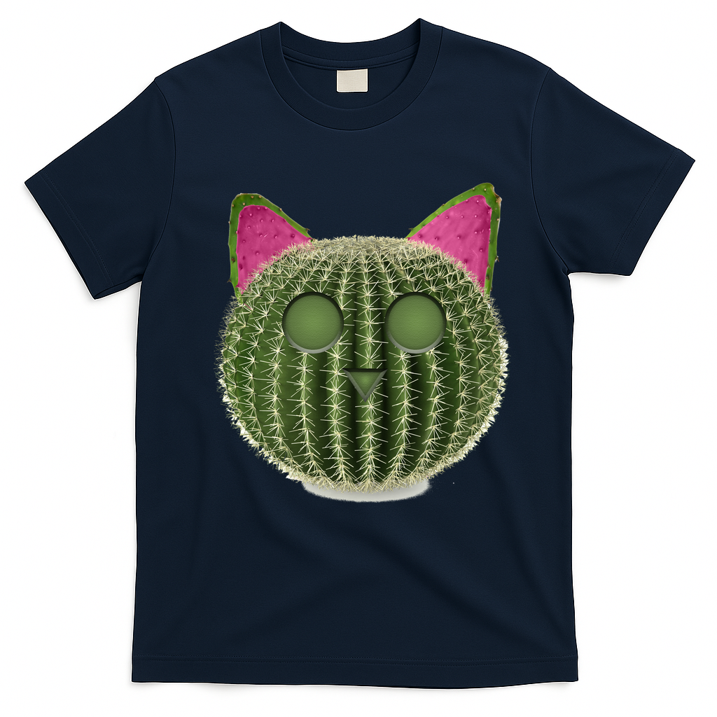 Watermelon Cactus Cat Catcus T-Shirt