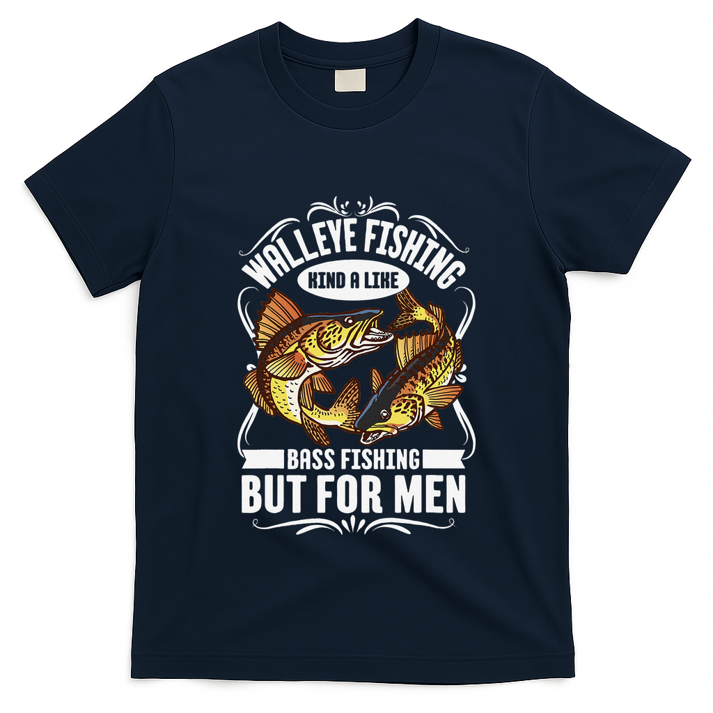 Walleye Fishing Kind A Like Bass Fishing But For T-Shirt