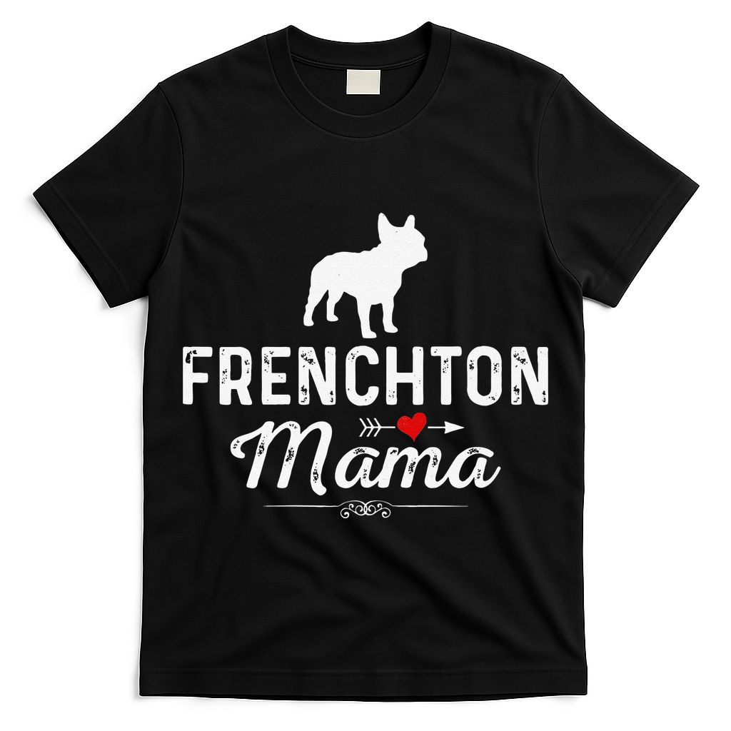 Womens Frenchton Mama Funny Dog Mama Best Pet Owner Frenchton Mom T-Shirt