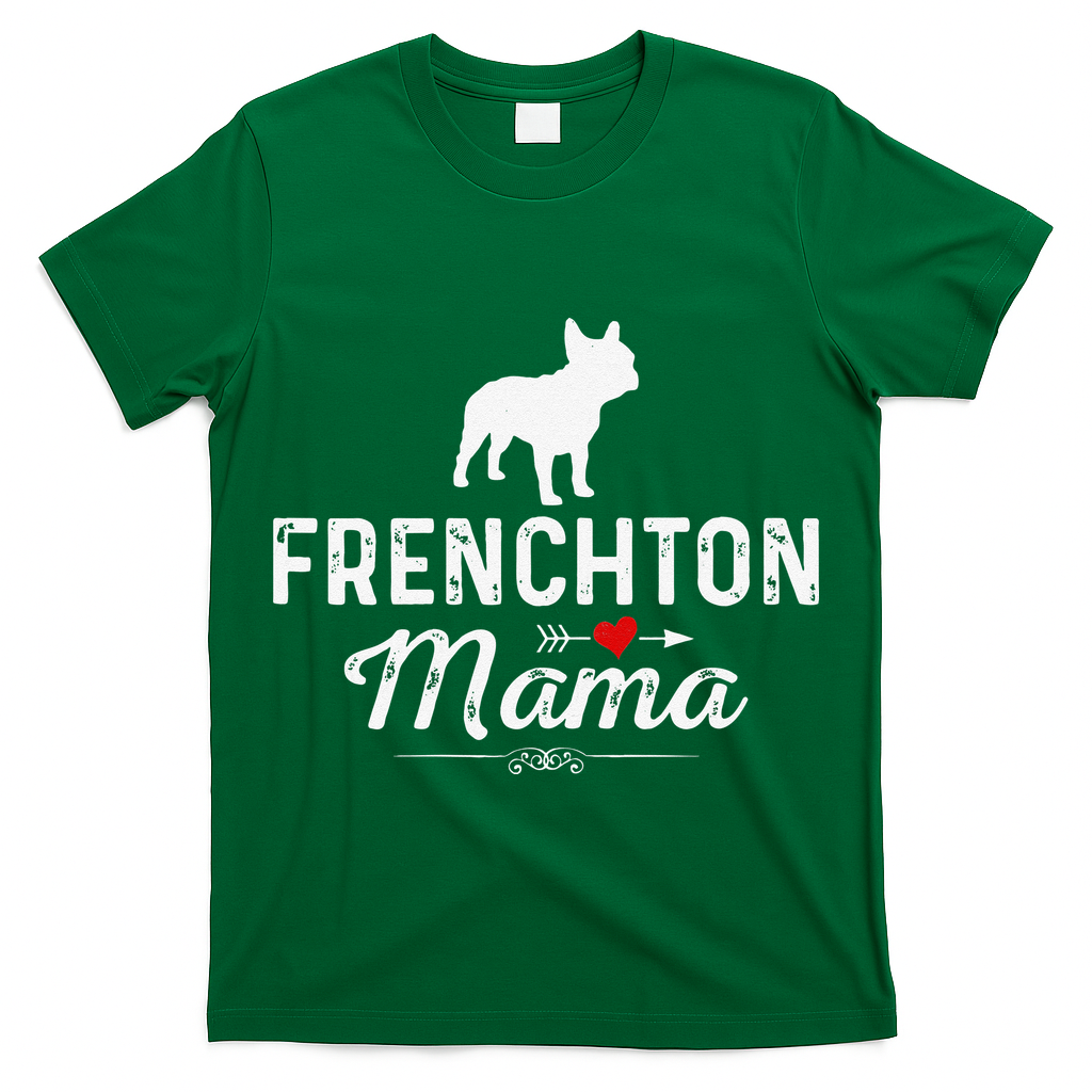 Womens Frenchton Mama Funny Dog Mama Best Pet Owner Frenchton Mom T-Shirt