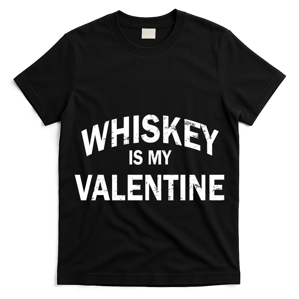 Whiskey Is My Valentine T-Shirt