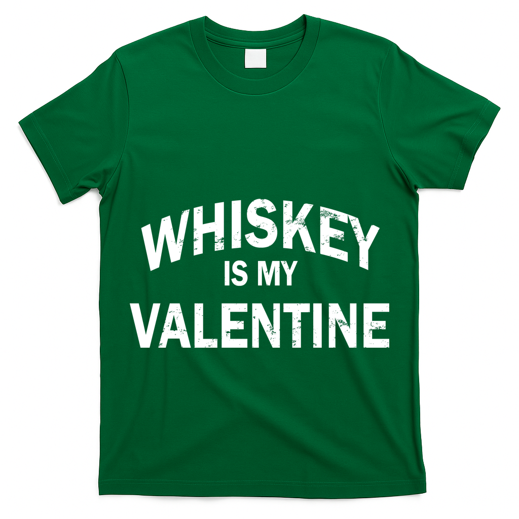 Whiskey Is My Valentine T-Shirt