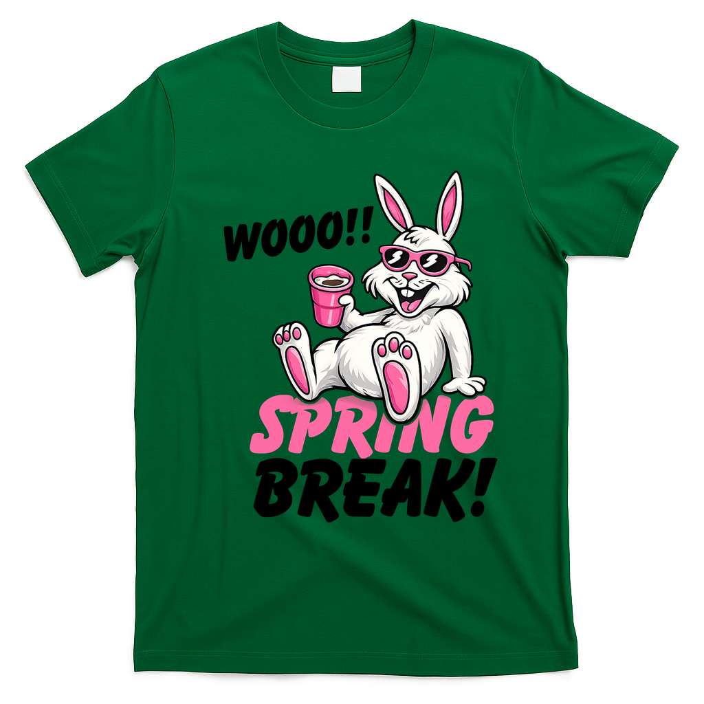 WOO Sring Break T-Shirt - Green