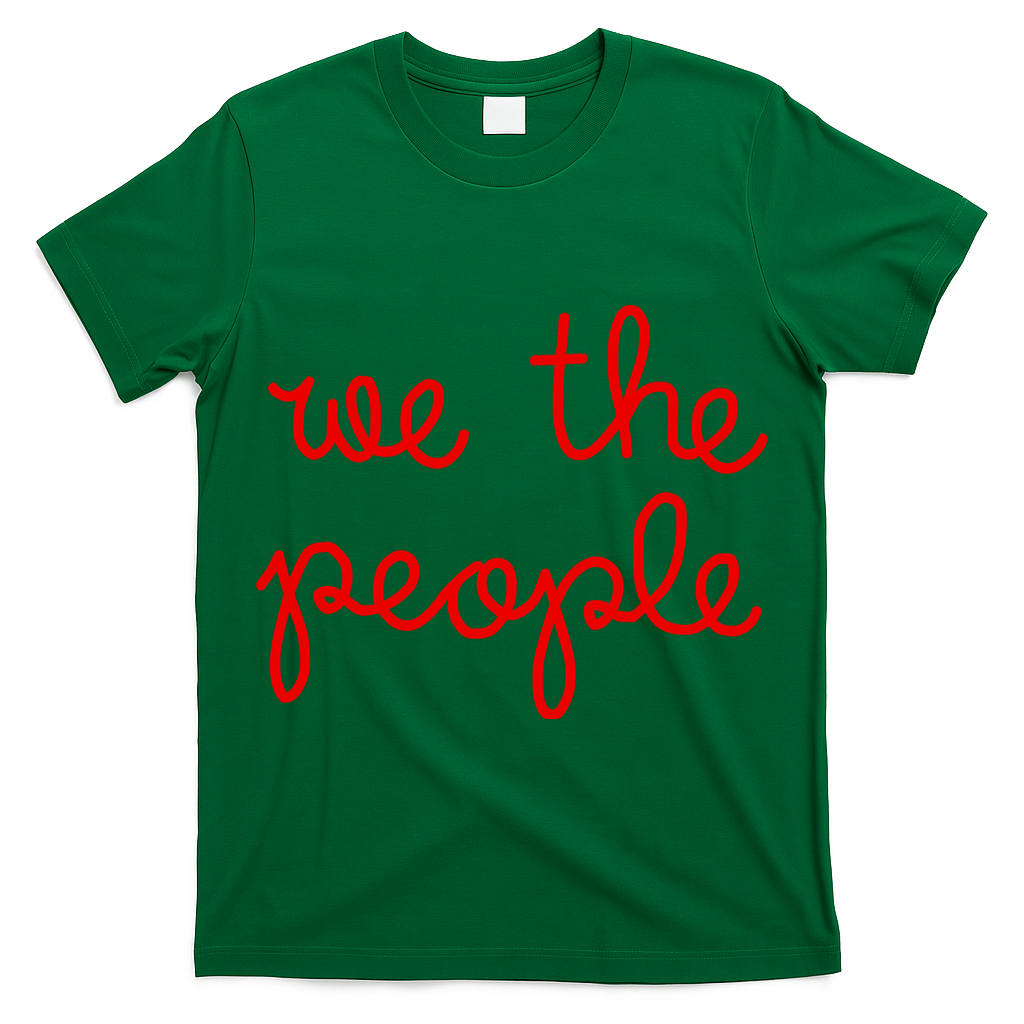 We The People Nicolle Wallace Red Imprint T-Shirt