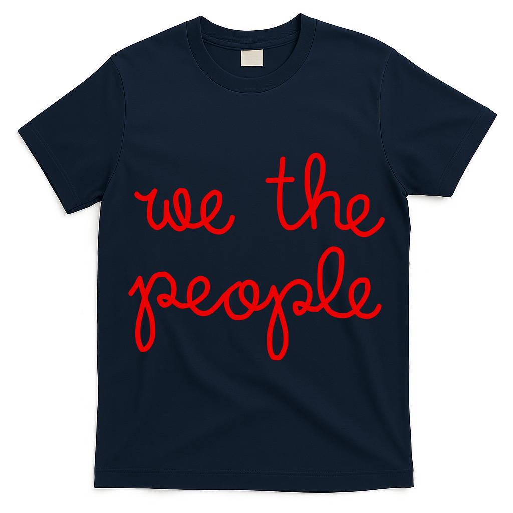 We The People Nicolle Wallace Red Imprint T-Shirt