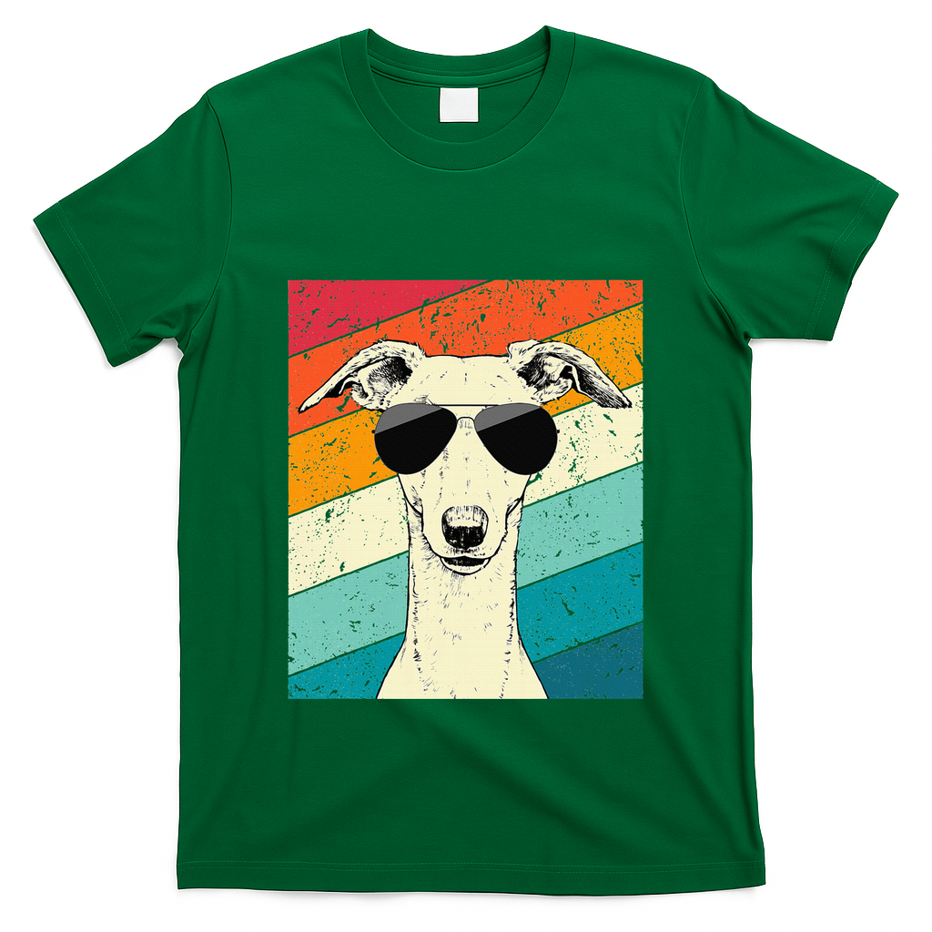 Whippet With Sunglasses Dog Lovers T-Shirt