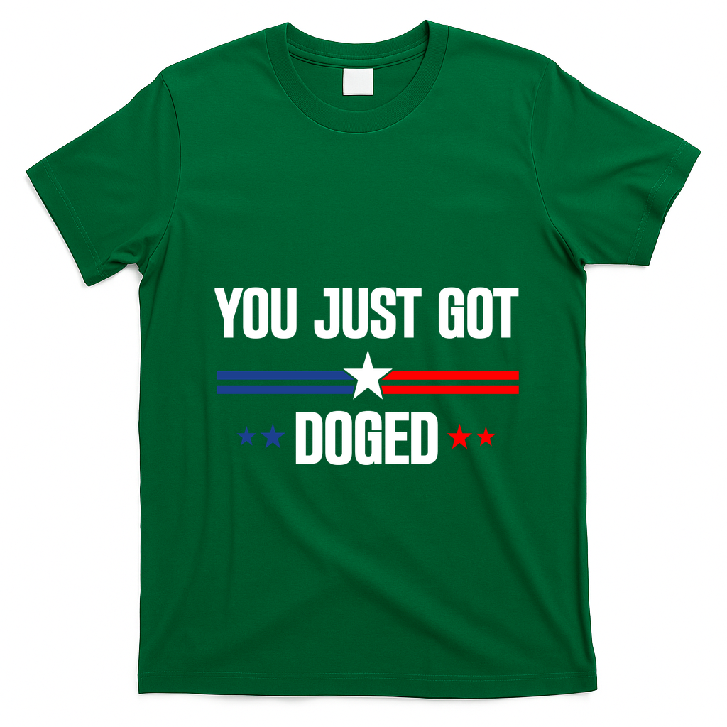You Just Got Doged T-Shirt - Irish Green