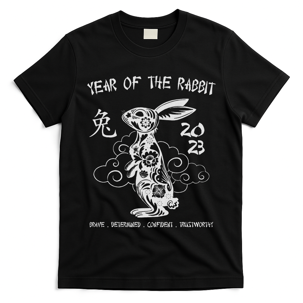Year Of The Rabbit Chinese Zodiac Chinese New Year T-Shirt