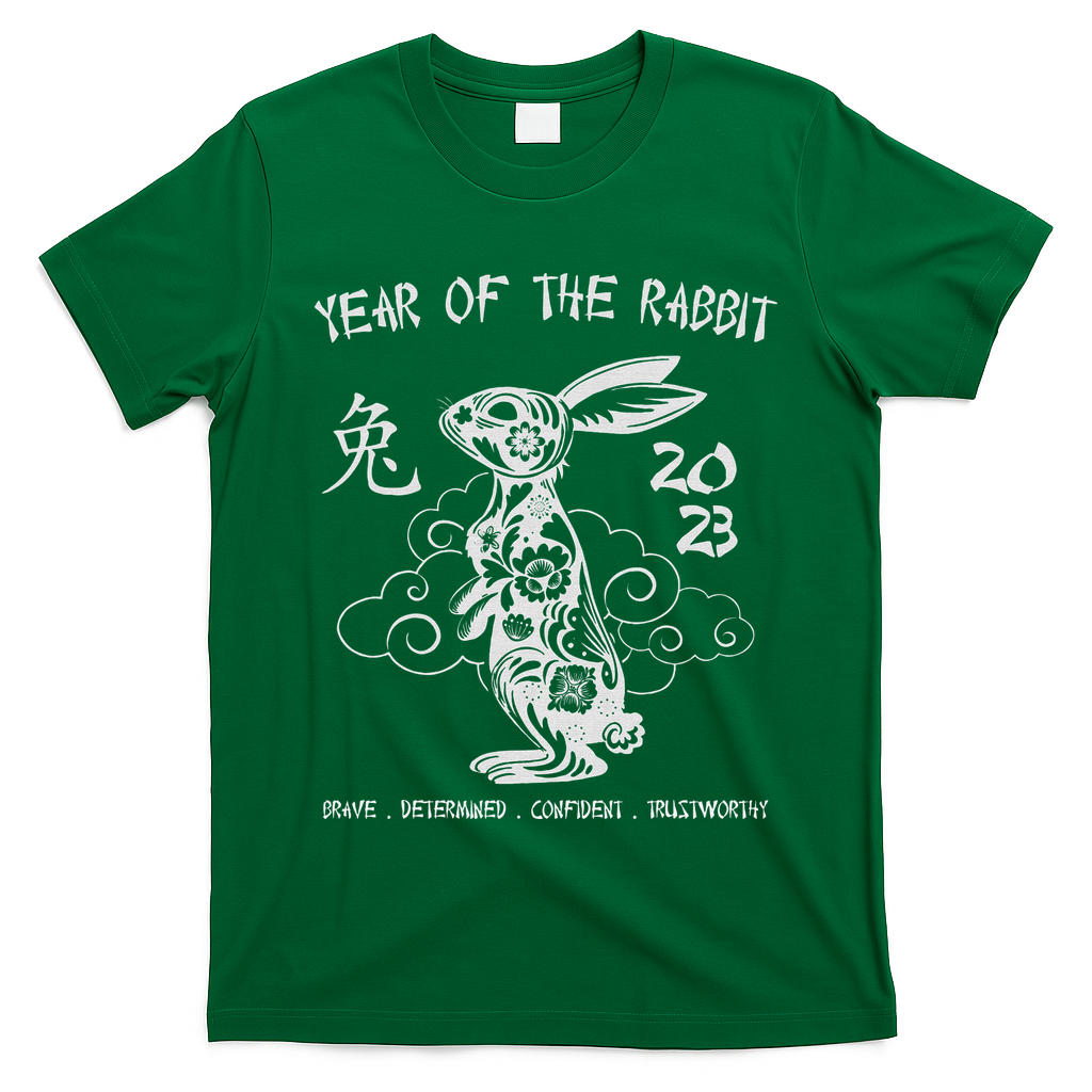 Year Of The Rabbit Chinese Zodiac Chinese New Year T-Shirt