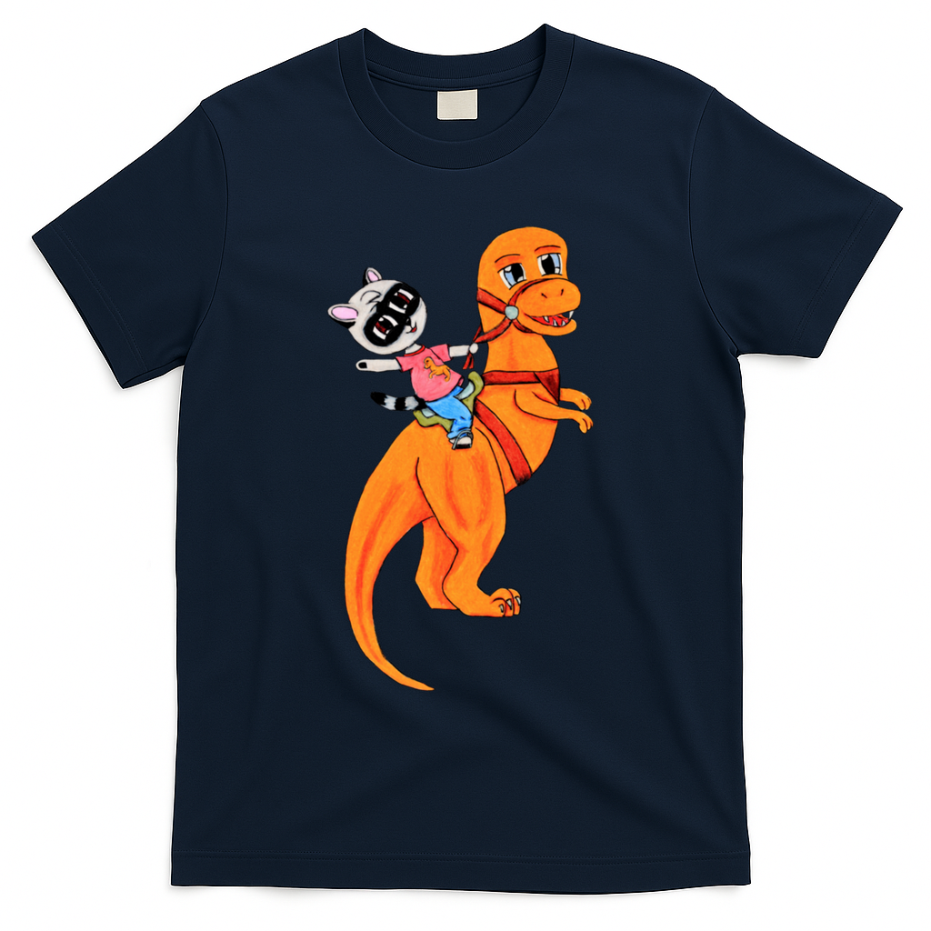 Yeeha Teddy T-Shirt - Navy