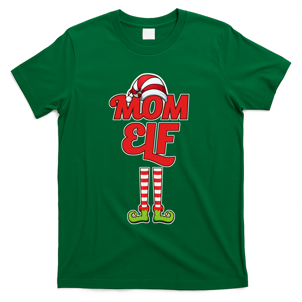 Christmas Mom Elf T-Shirt