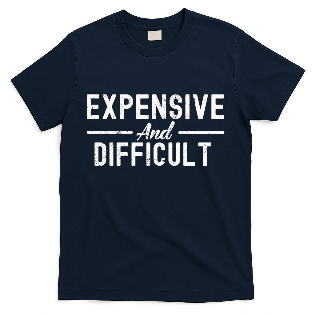 Expensive And Difficult Funny Mom Life T-Shirt