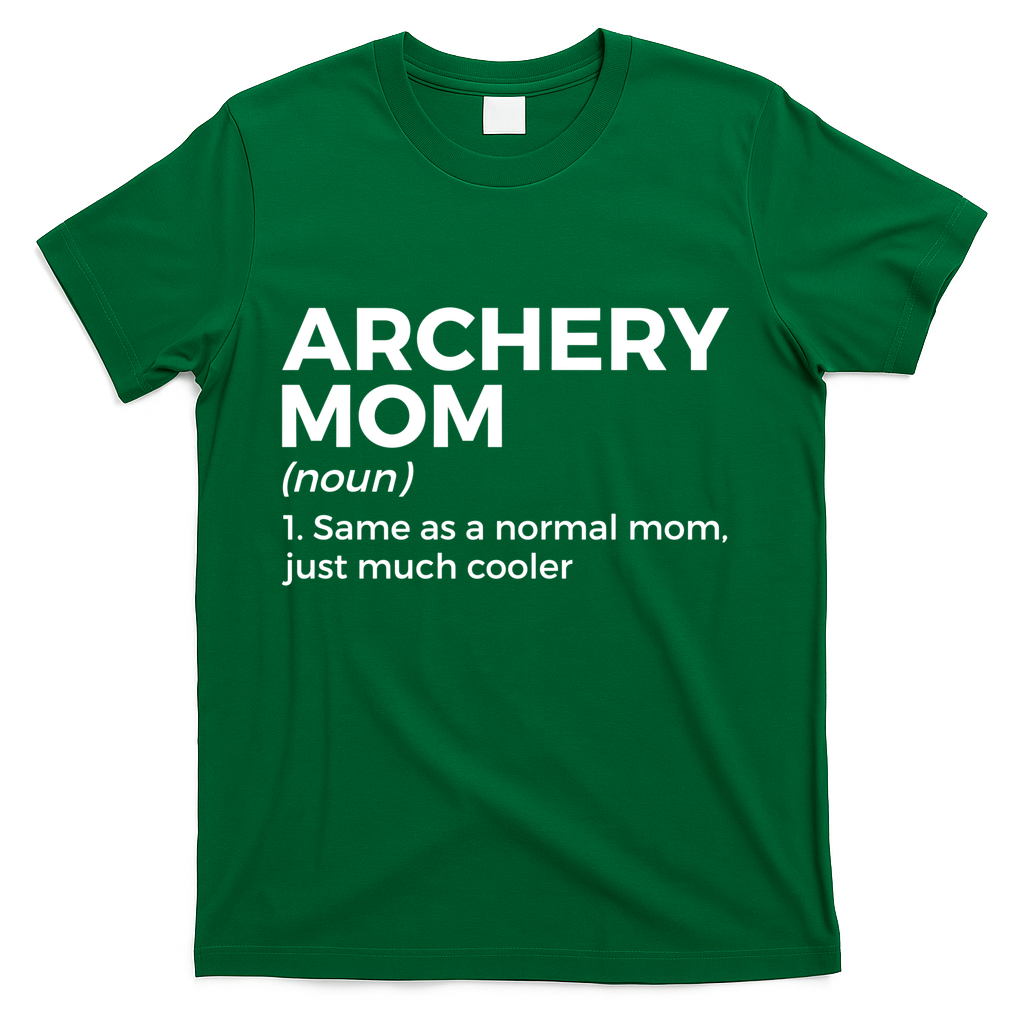 Funny Archery Mom Definition Gift T-Shirt