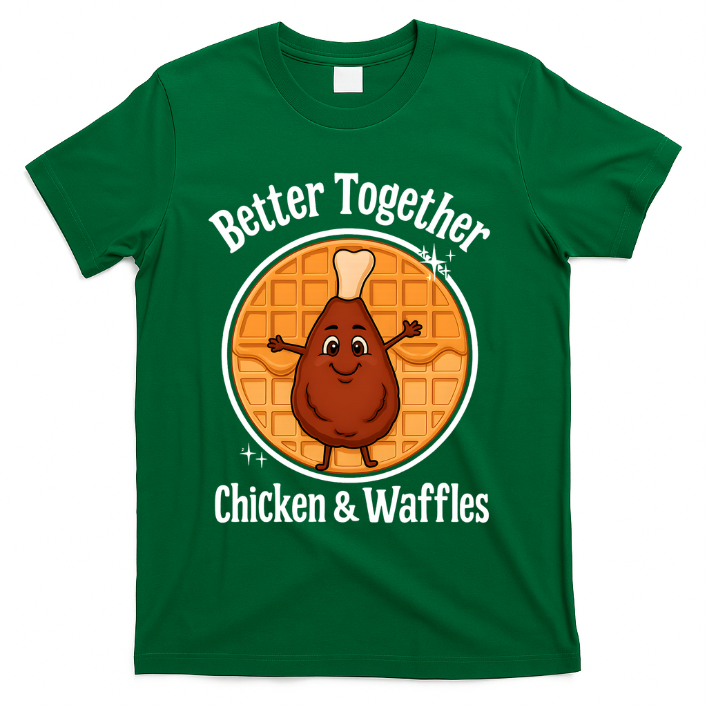 Better Together Chicken And Waffles T-Shirt