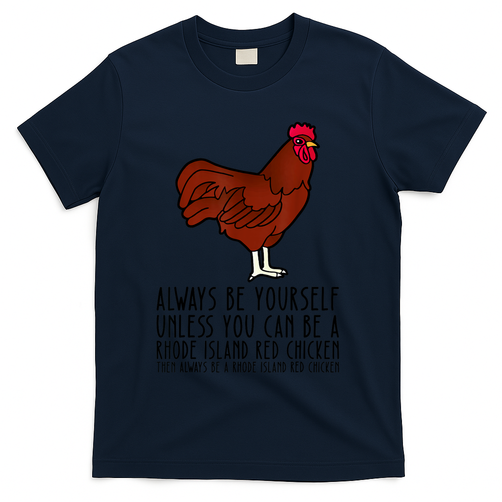 Be Yourself Always And Be A Rhode Island Red Chicken T-Shirt