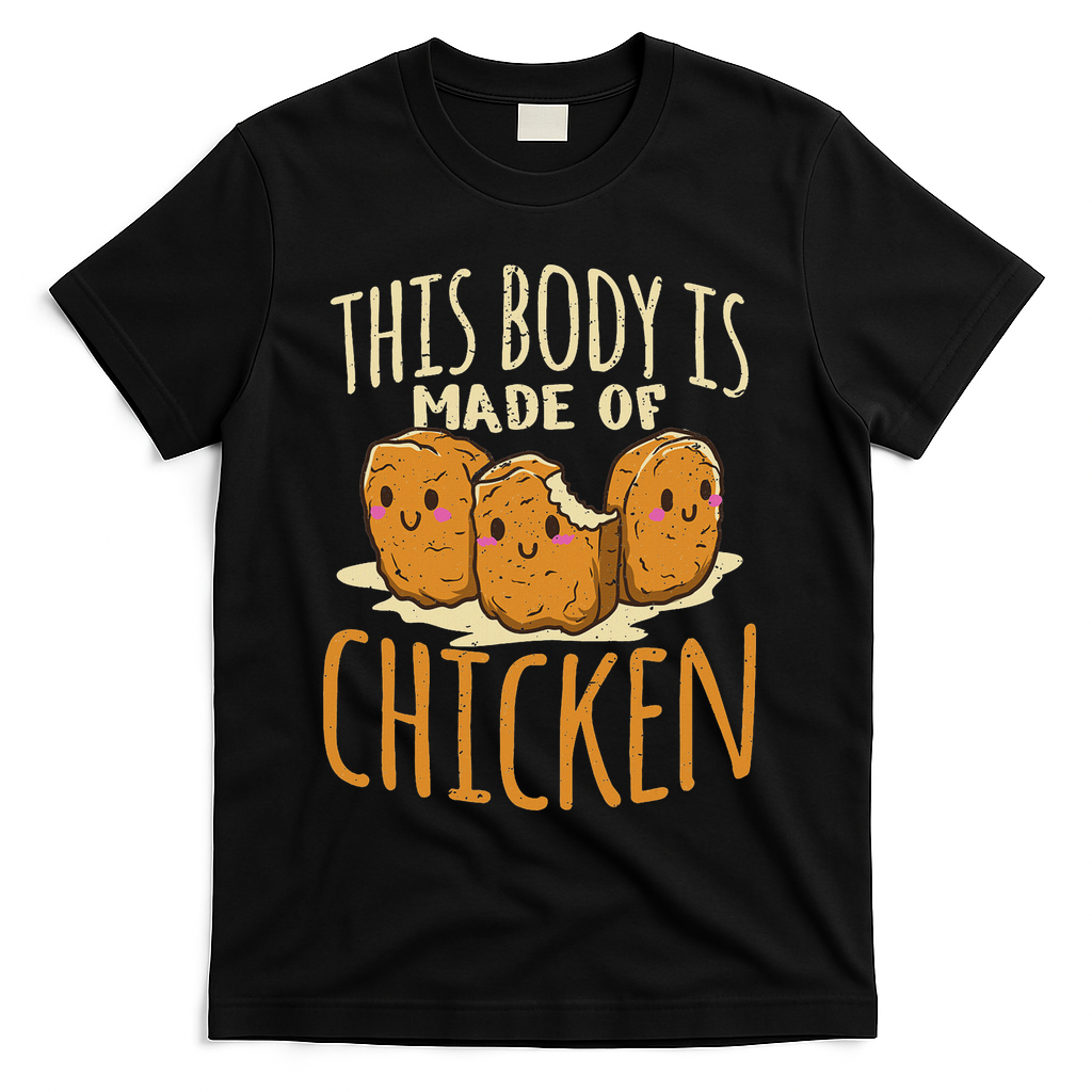 Chicken Nuggets Chicken Chicken Fast Food Funny Saying T-Shirt