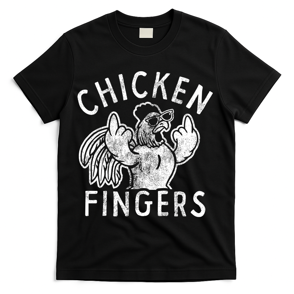 Chicken Fingers Funny Offensive T-Shirt