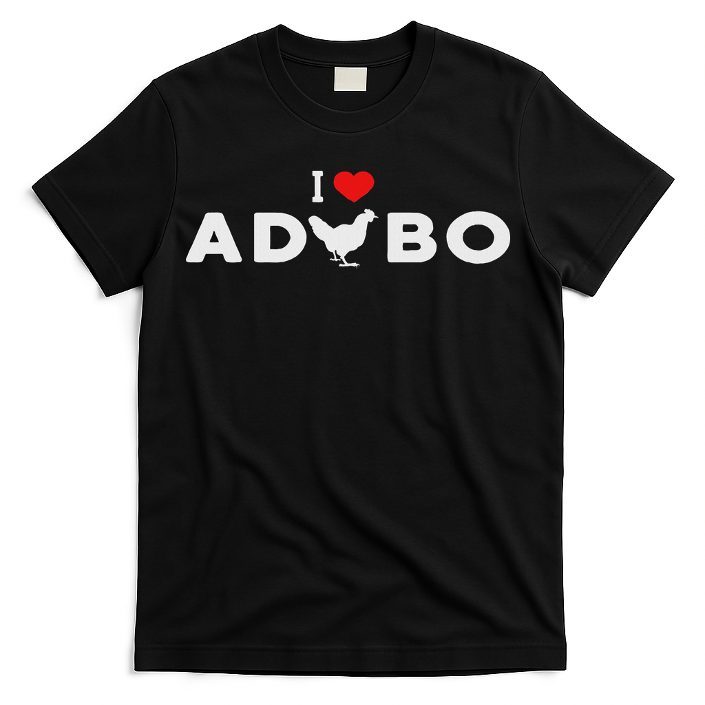 I Love Adobo I Love Chicken Adobo T-Shirt