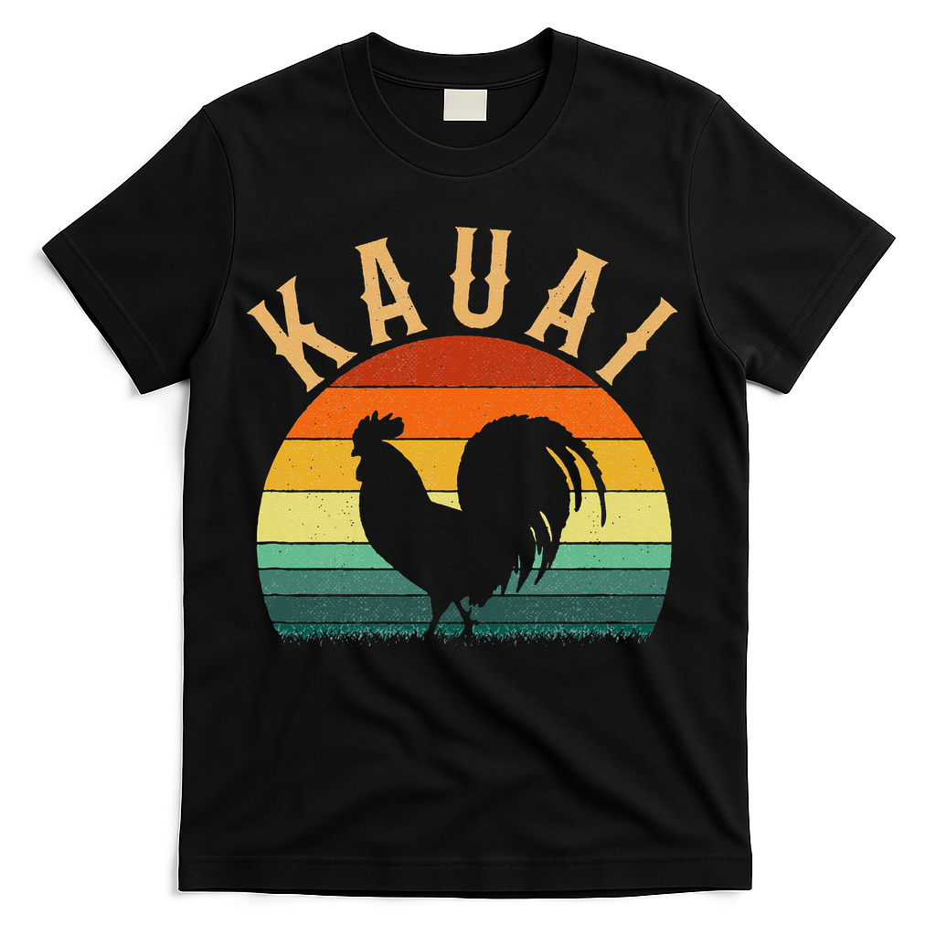 kauai chicken rooster hawaii T-Shirt