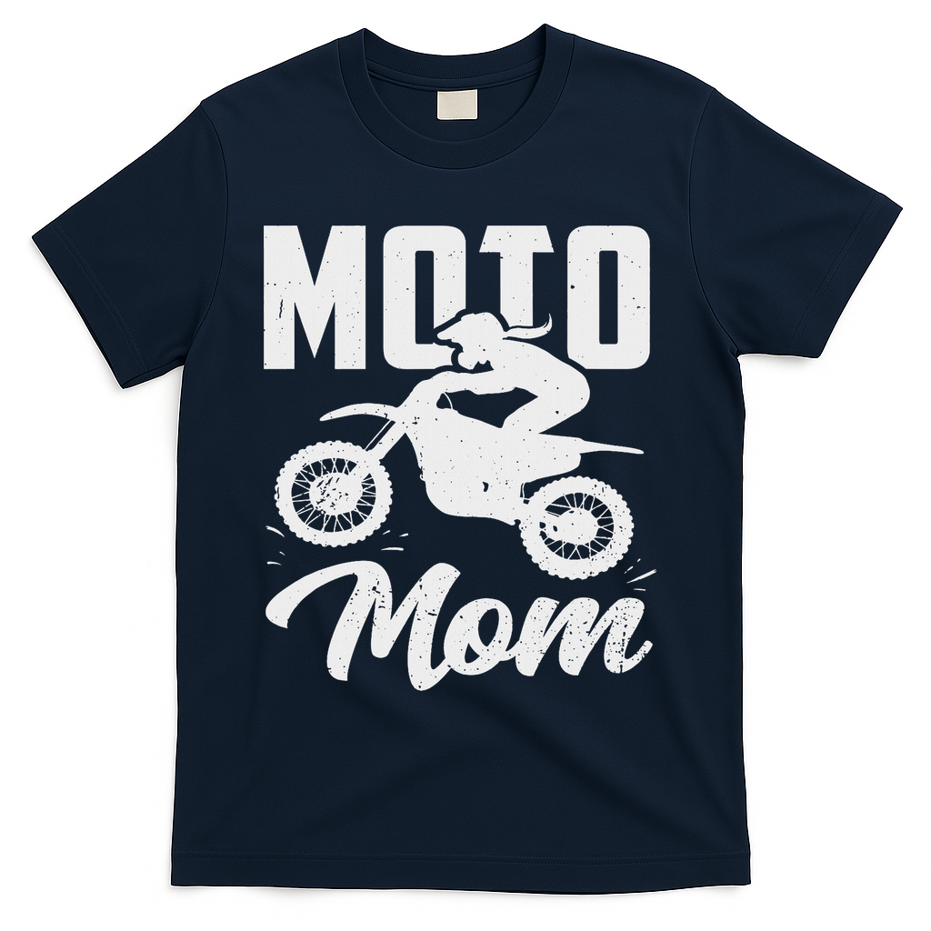 Moto Mom Motocross Dirt Bike Mother's Day T-Shirt